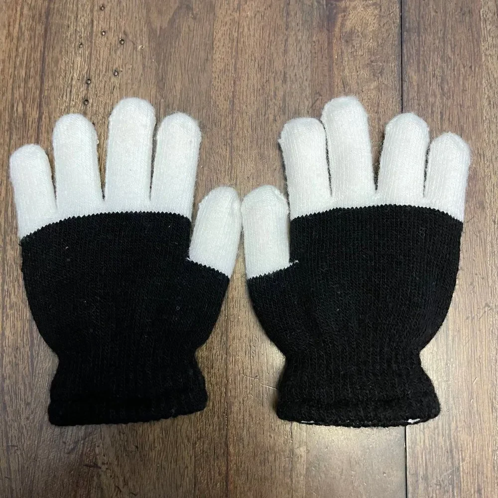 Light Up Penguin Toddler Gloves